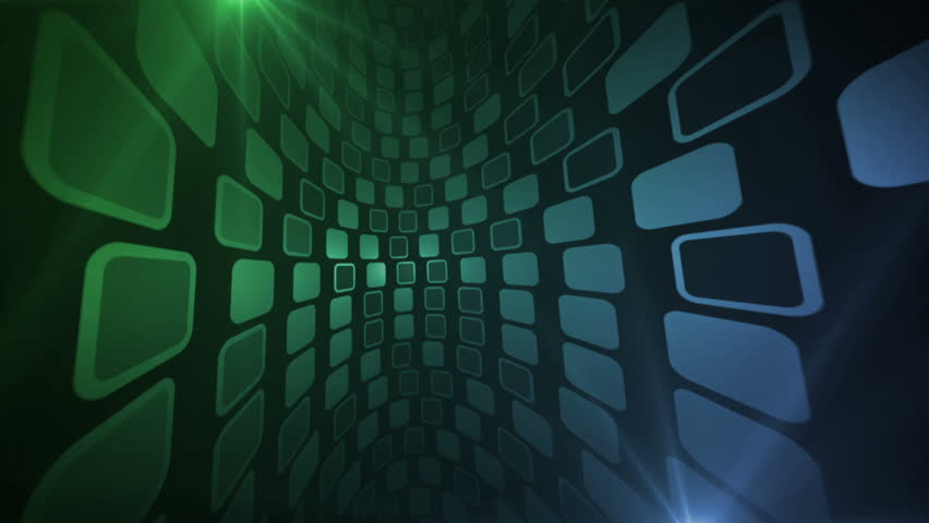 Abstract Background Mosaic Corridor Blue Green