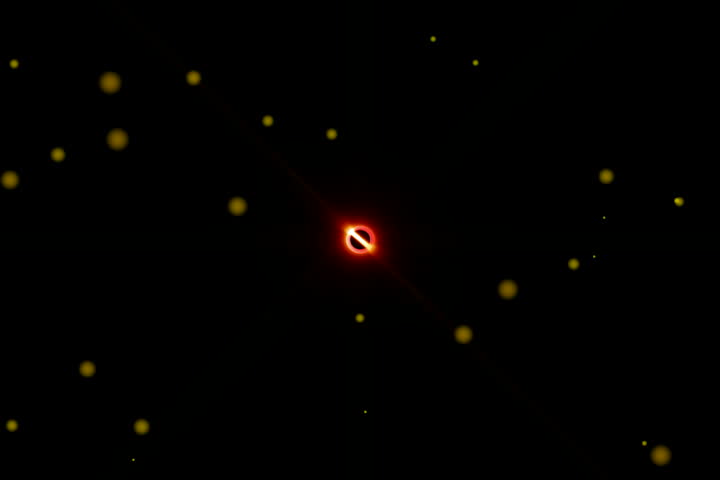 Digital footage of no entry symbol	