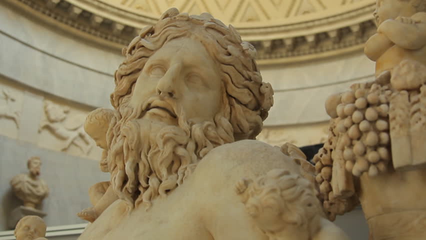 Angel Statues of Ponte Sant'Angelo, closeup