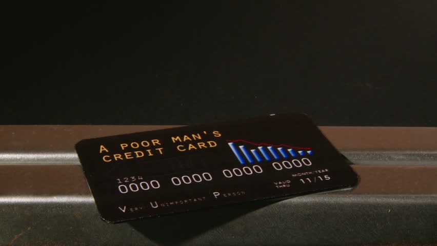 A poor mans Credit Card