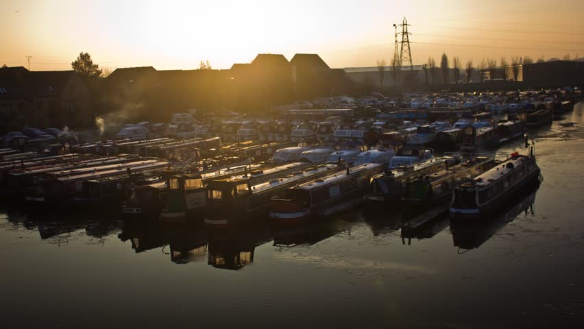 Longboat Marina Sunset Timelapse