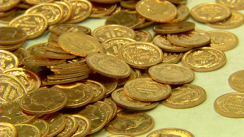Gold coins