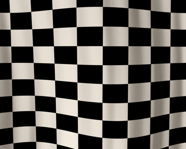Looping checkered flag animation PAL