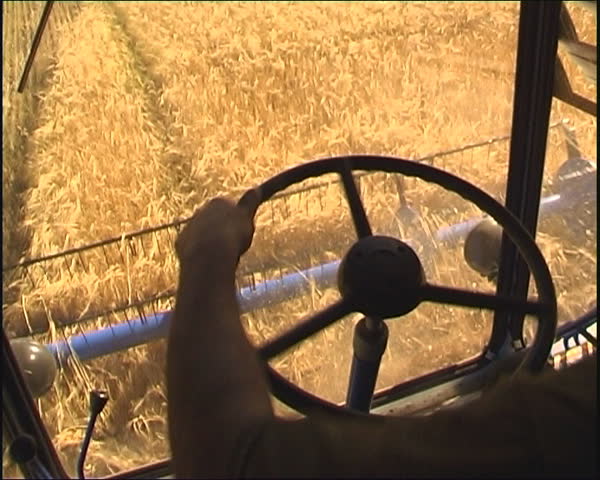 Kobina combine. The Steering wheel.