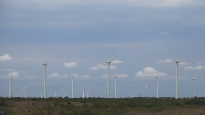Wind Turbines, Timelapse