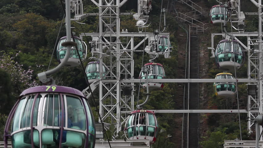 cableway timelapse