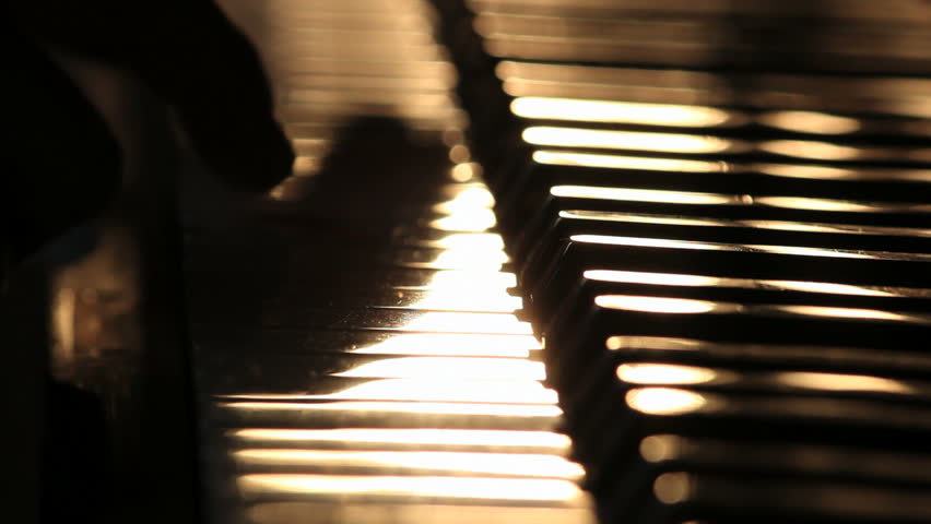 Piano close up shot 3