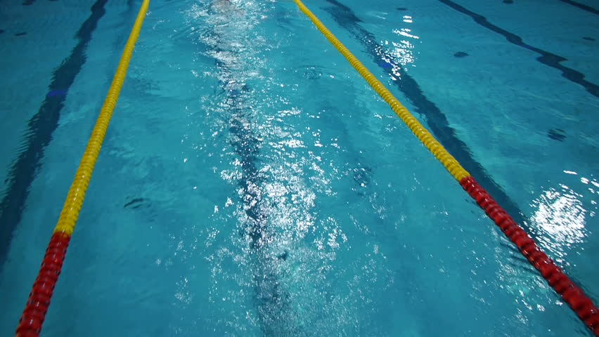 AERIAL: professional swimmer