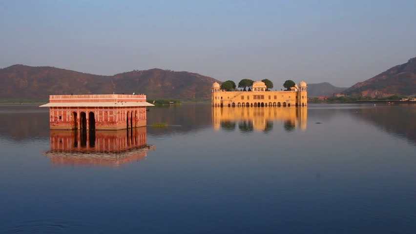 jal mahal - palace on lake in Jaipur India