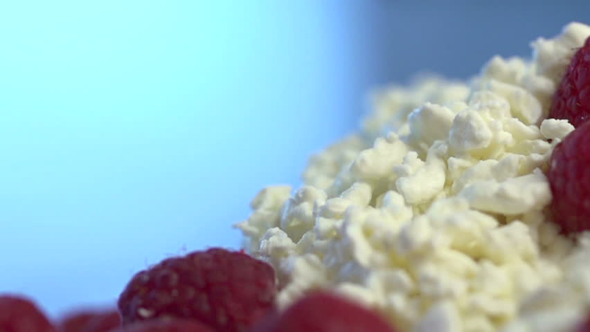 raspberries and cheese curds