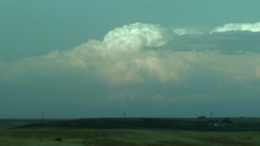 Awesome Updrafts. Intense thunderstorm updrafts likely bursting through tropopause