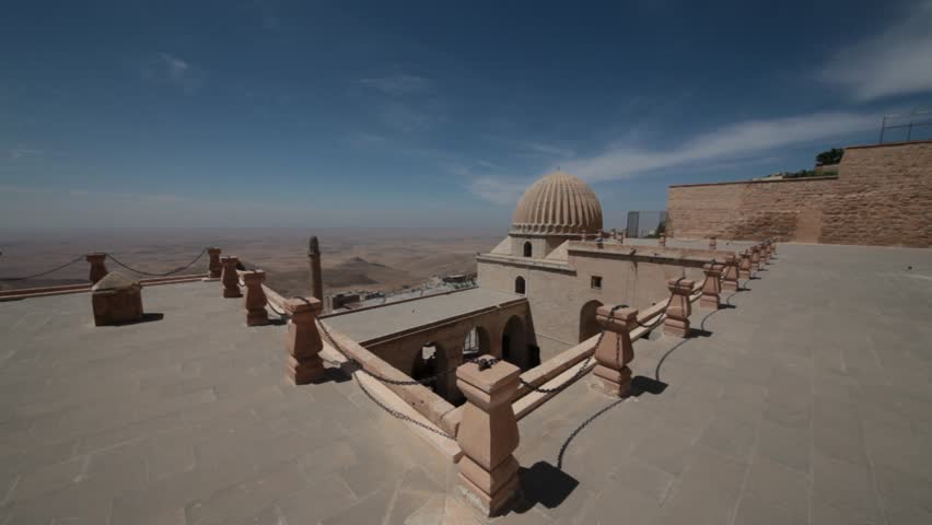 Roof of Mardin Stone House