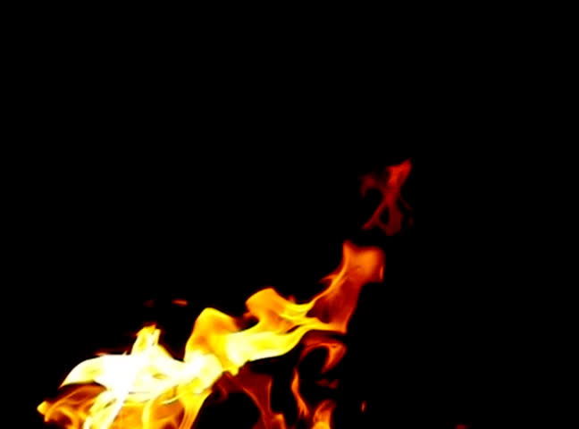 Fire twister loop in slow motion 5