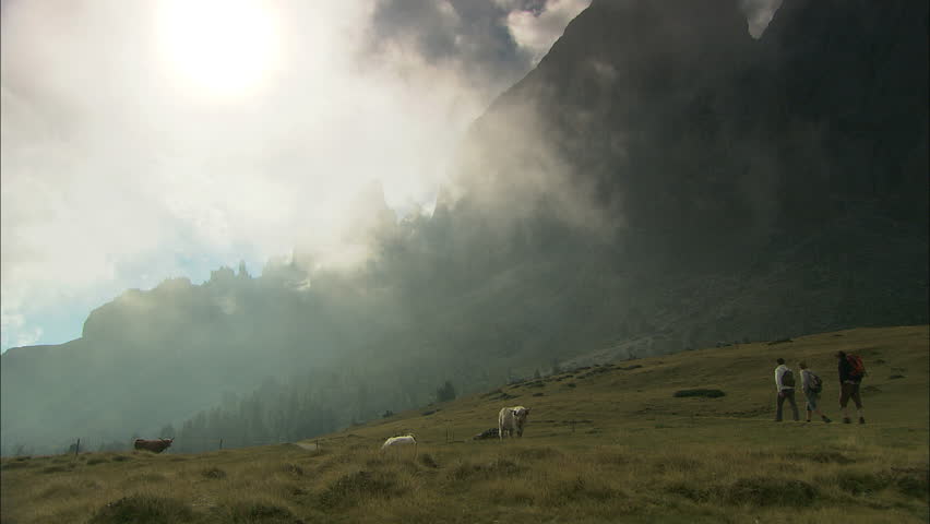 Hiking in the mountains/Summer/Italy