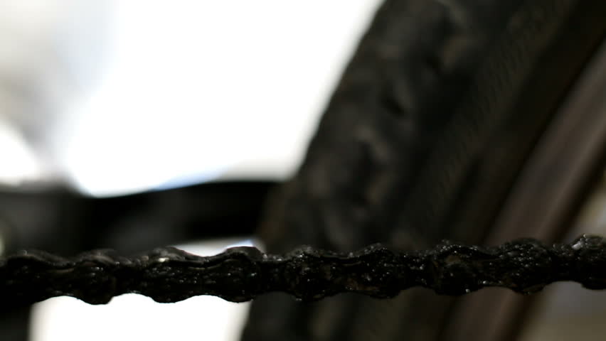 Extreme closeup  of bicycle chain with macro tubes and high quality shoot.