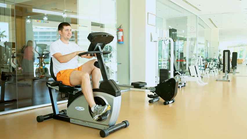 the man in the sports hall   