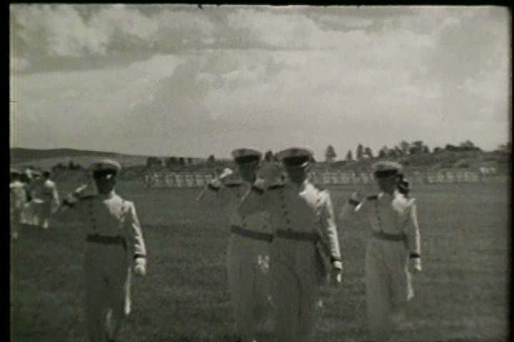 1950s - Pilot training and graduation at the Air Force Academy in 1959.