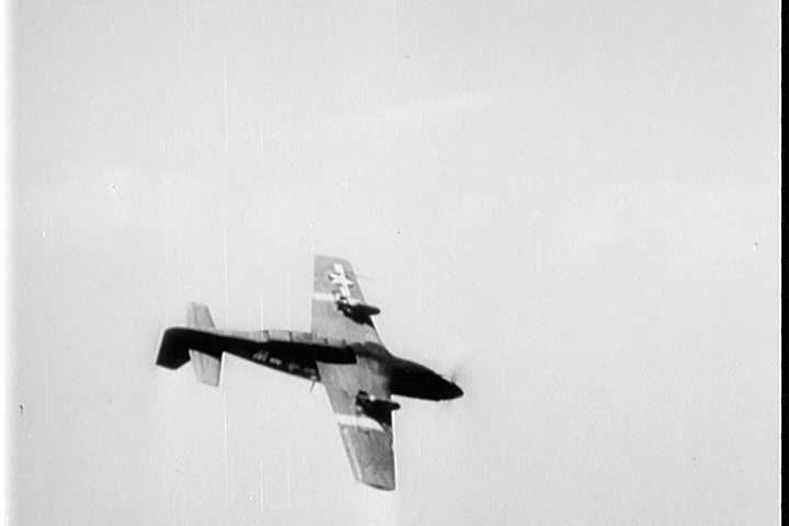 1940s - The Air Force's role in fighting in North Africa is explained.