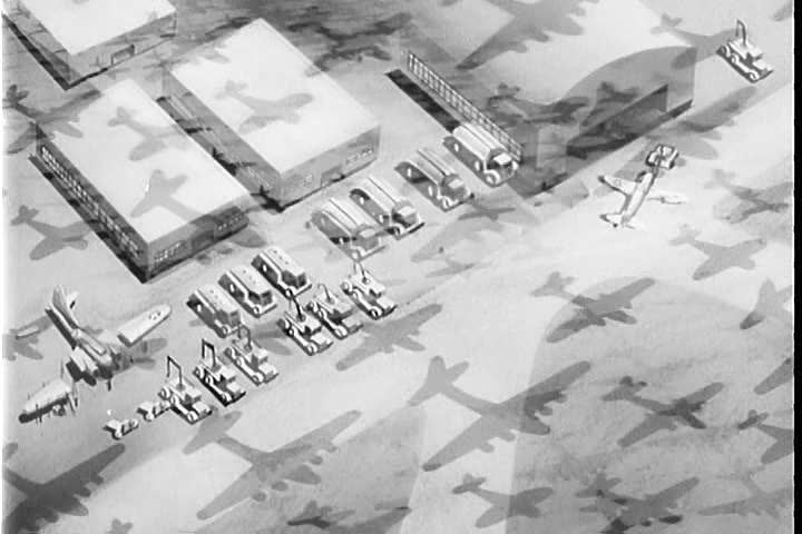 1940s - The Air Transport Command role of the Air Force in World War Two is explained.