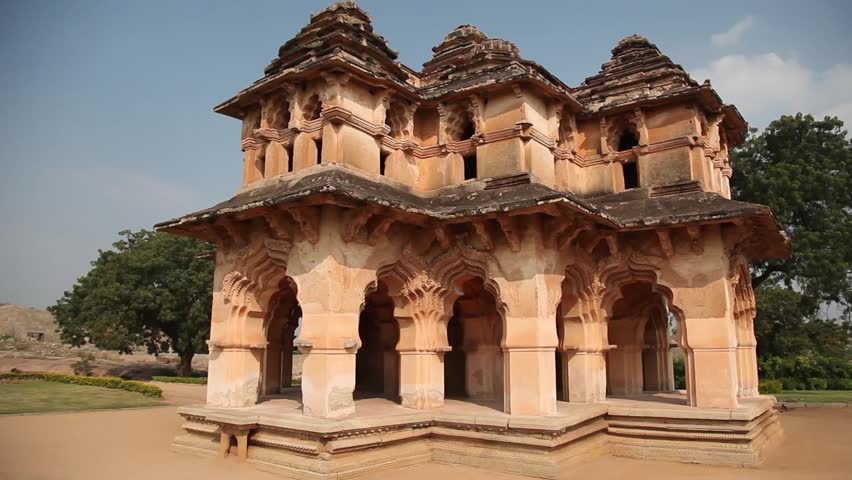 hampi. lotus mahal in India