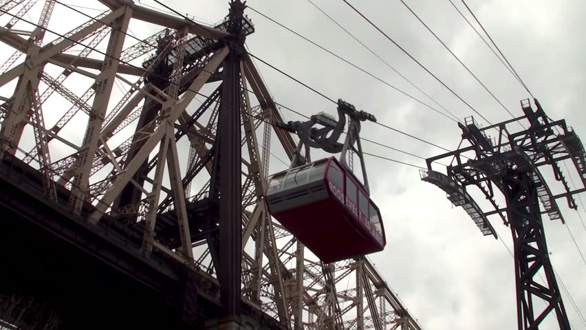 NEW YORK CITY - APRIL 16:
A new Roosevelt Island Tram car cableway in operation
April 16, 2013 in NYC, New York, USA.