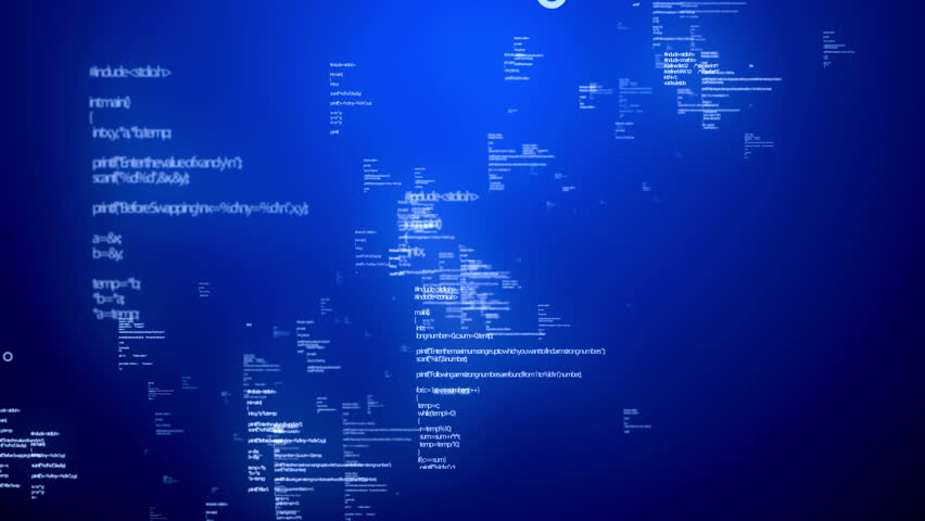 Animation of programming data.