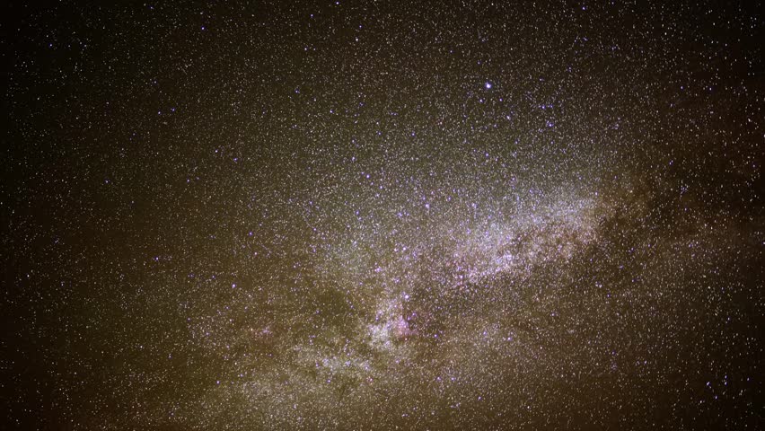 Astrophotography Time Lapse Milky Way Galaxy