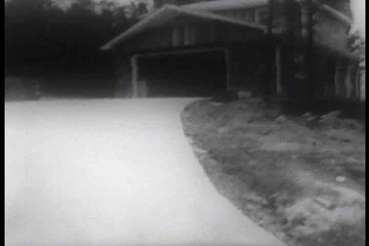 1960s - Illustrations and examples of how quiet home technology is used to make the home very quiet in this 1965 Parade of Homes film.