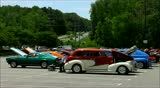 GLOUCESTER, VA- MAY 25: Classic and antique cars in the Relay for Life car show sponsored by the MPCC(middle peninsula car club)at the Main St shopping center in Gloucester, Virginia on May 25, 2013