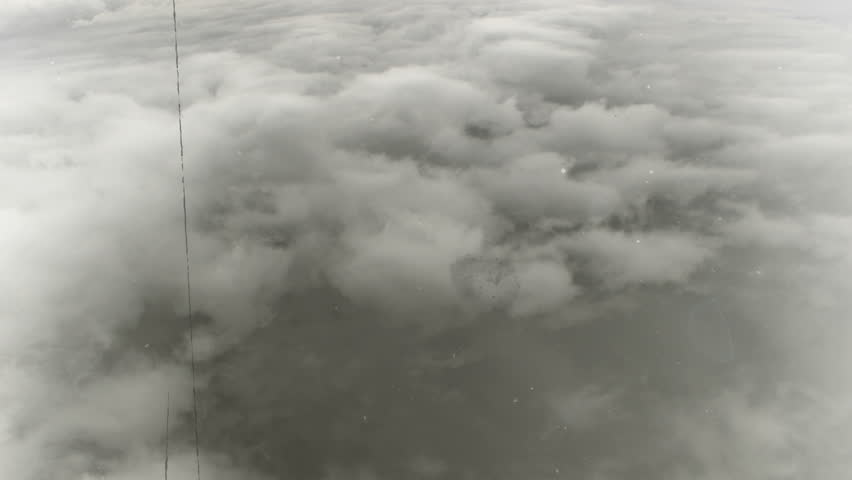 inverted vintage footage of sky