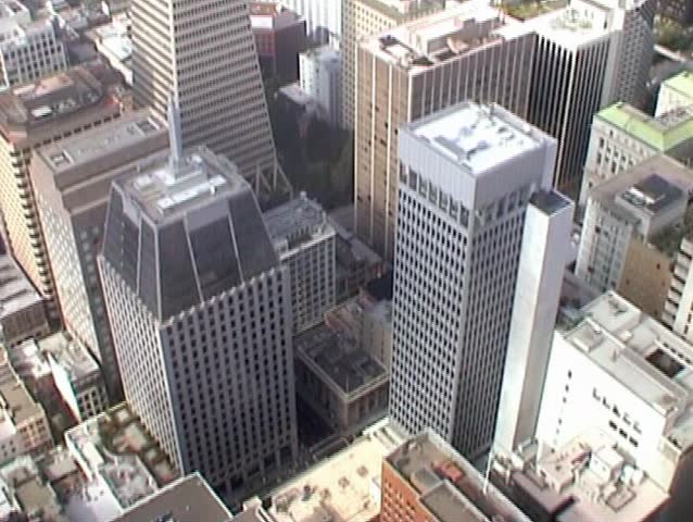 San Francisco Skyline and Transamerica Pyramid (USA), 2 scenes - no sound, DV 4:3, Sony TRV 110 E