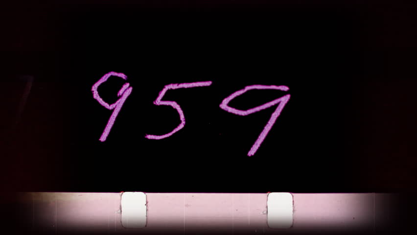 universal film leader countdown