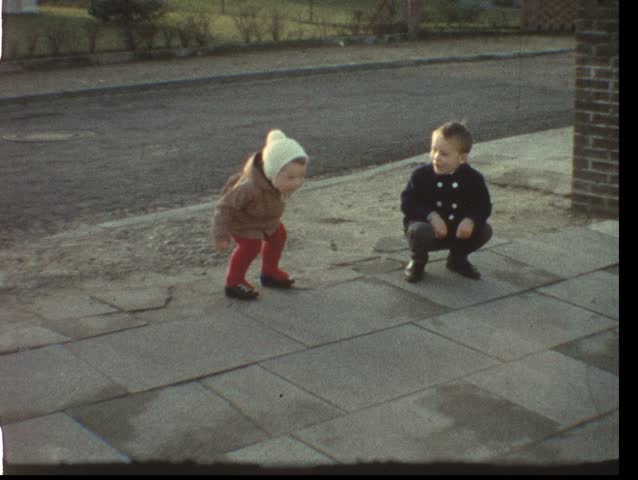 Footrace (vintage 8 mm film)