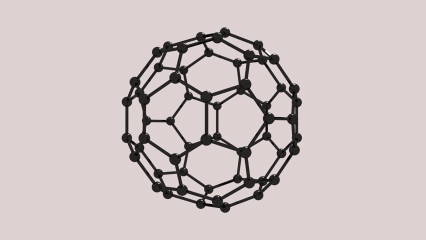 Carbon molecule animation