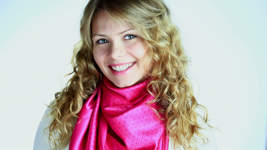 Smiling young woman