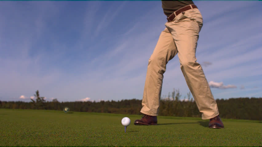 Golf Slow motion. Phantom HD 720P