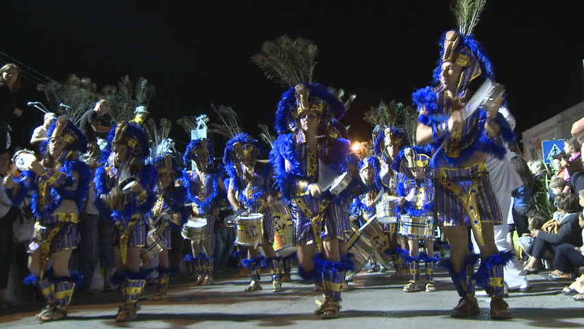 SESIMBRA, PORTUGAL - FEBRUARY 14: Brazilian Carnival event February 14, 2010 in Sesimbra, Portugal 