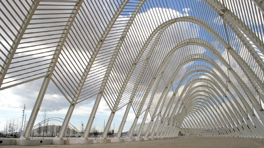 Olympic stadium in Athens Greece