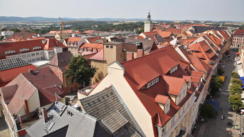 Bautzen city in Germany.
