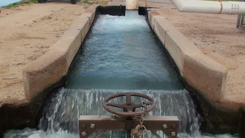 Field irrigation water flow control. 1920x1080