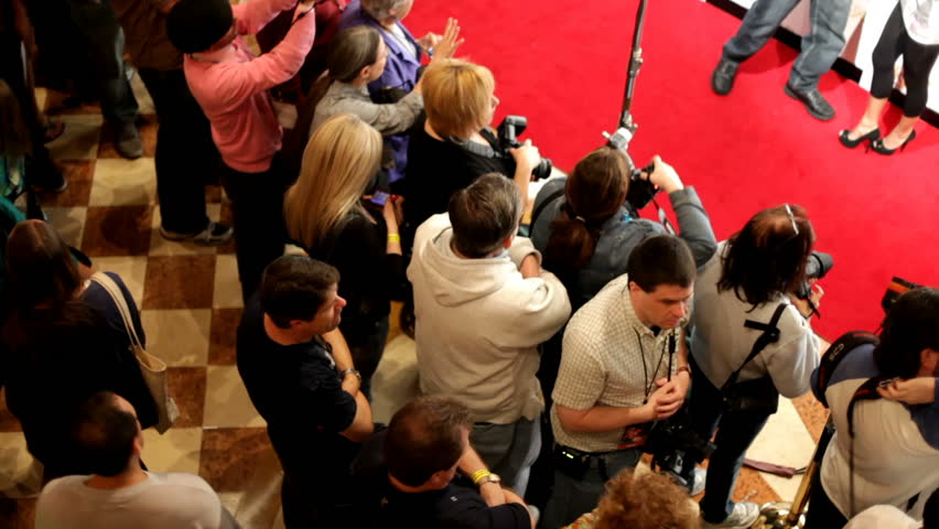 LAS VEGAS, NV - APRIL 13: Red Carpet event photographers at Venetian Poker Charity Event on Tuesday April 13, 2010 in Las Vegas, Nevada.