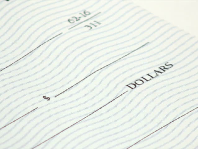 Writing check close-up V2 - NTSC