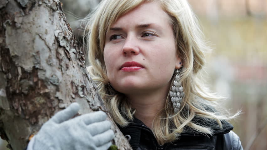 Thoughtful woman