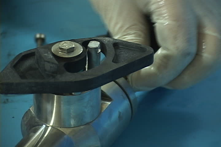 mechanical part of machine (hand work