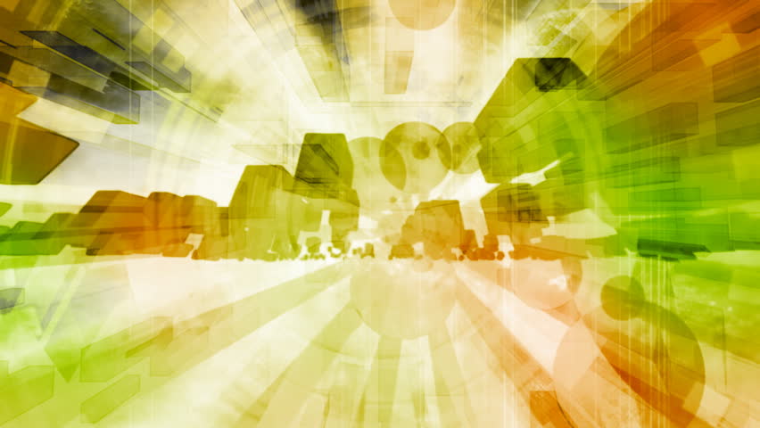 Geometric Retro Washout Abstract Looping Animated Background loop