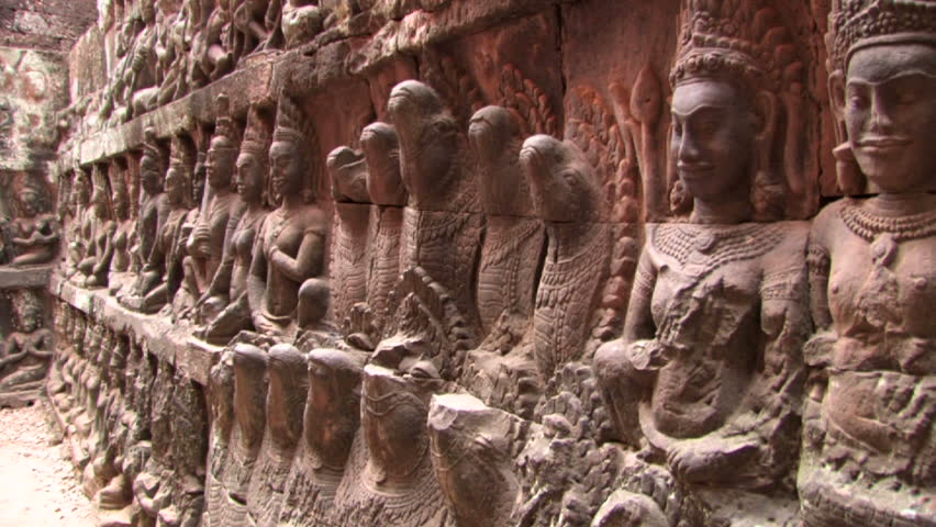 Sculpture Angkor Wat, Cambodia 