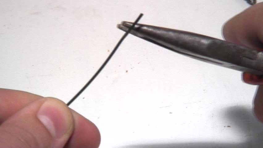 Twisting Wire with Pliers