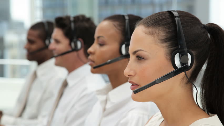 Customer Service Representatives at a Call Center