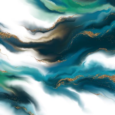 装饰大理石纹理 抽象绘画 可以用作壁纸 海报 卡片 邀请函 网站的时尚背景 白皮书上的绿松石和金色油漆 当代艺术 库存插图 装饰大理石纹理 抽象绘画 可以用作壁纸 海报 卡片 邀请函 网站的时尚背景 白皮书上的绿松石和金色油漆 当代艺术 库存插图