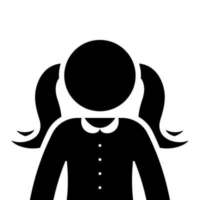 Stick Figure Girl Basic Yoga Position Stock Vector (Royalty Free